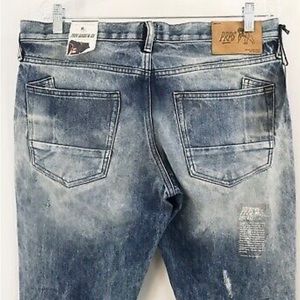 PRPS blue denim 32x32